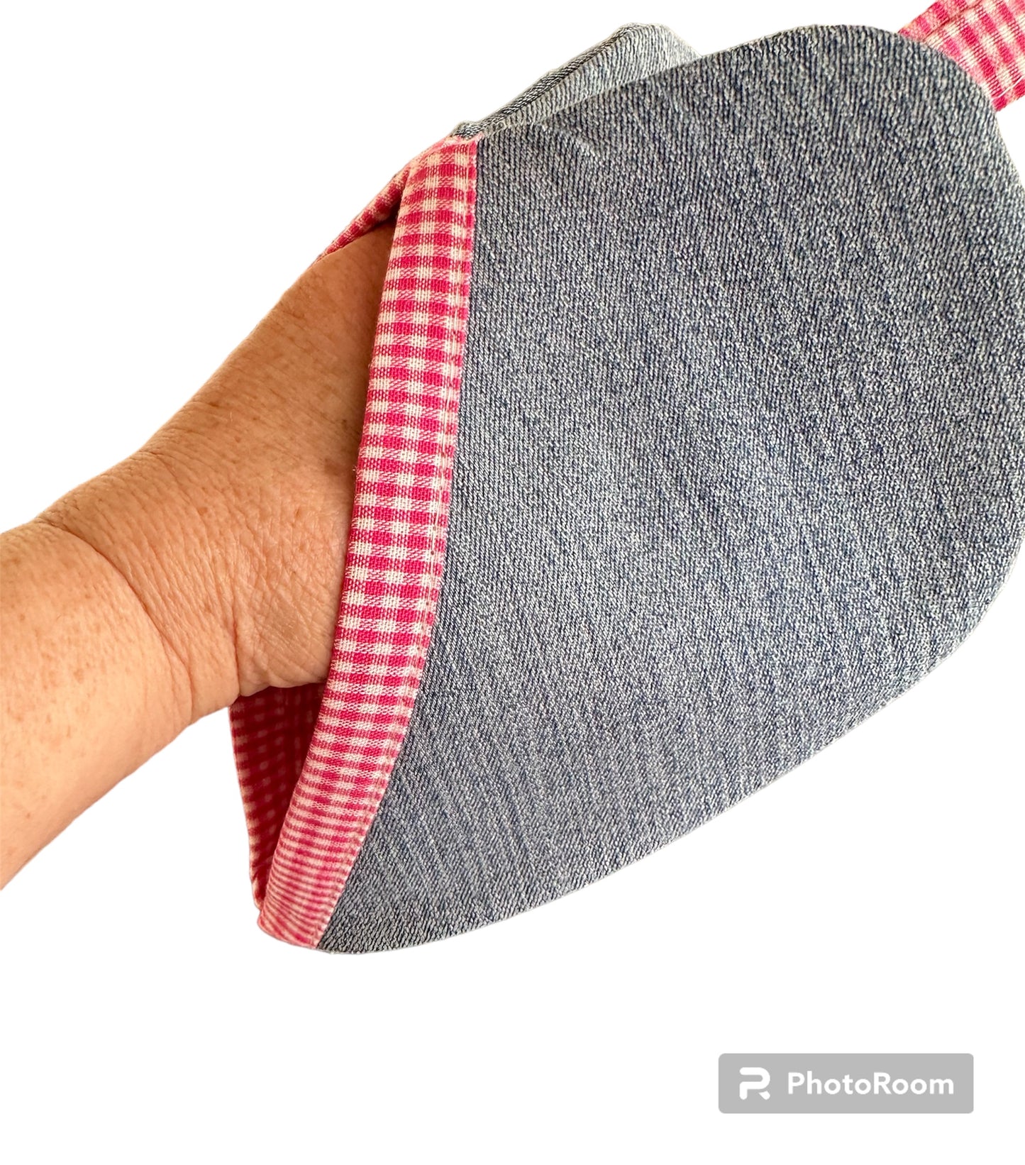 Jeans-Topflappen-Set: Ein Herz für Köche!