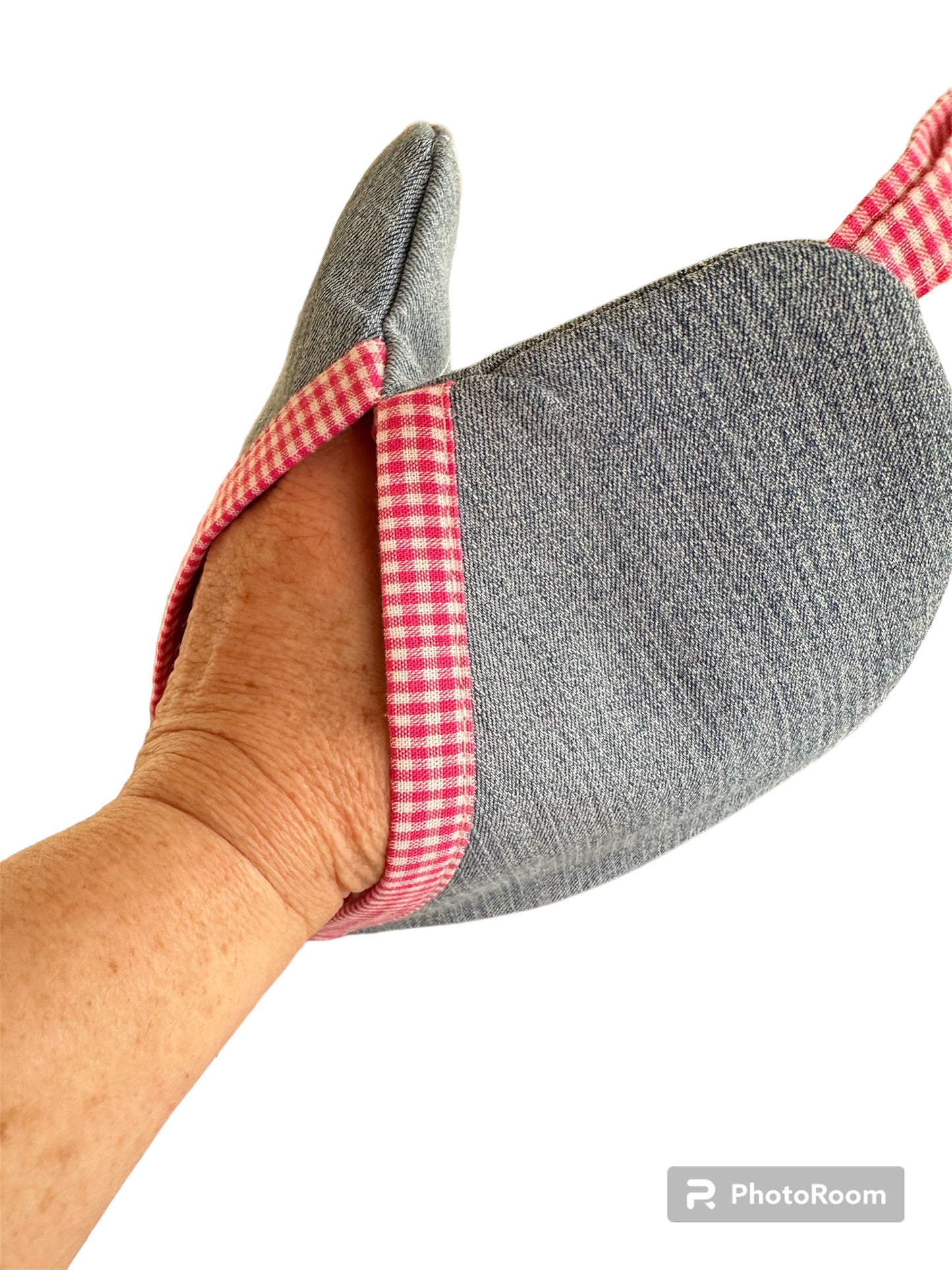 Jeans-Topflappen-Set: Ein Herz für Köche!