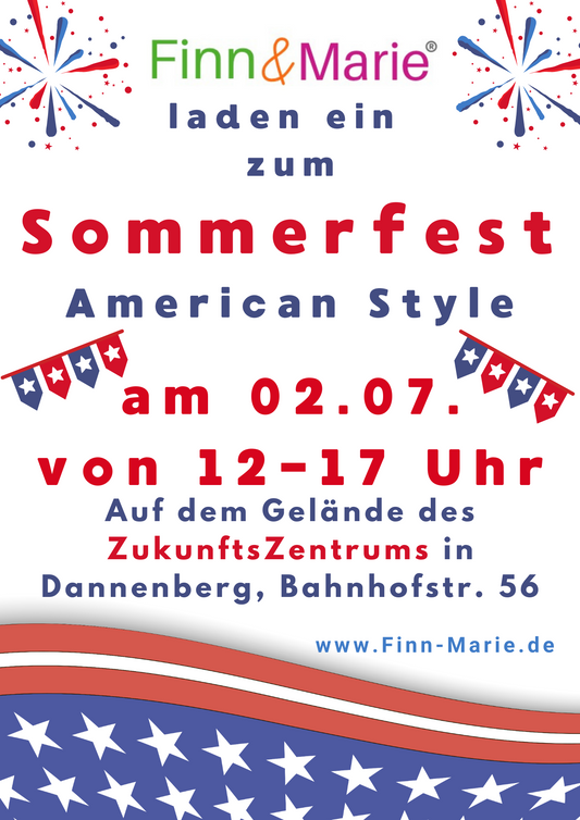Einladung zum Sommerfest "American Style"