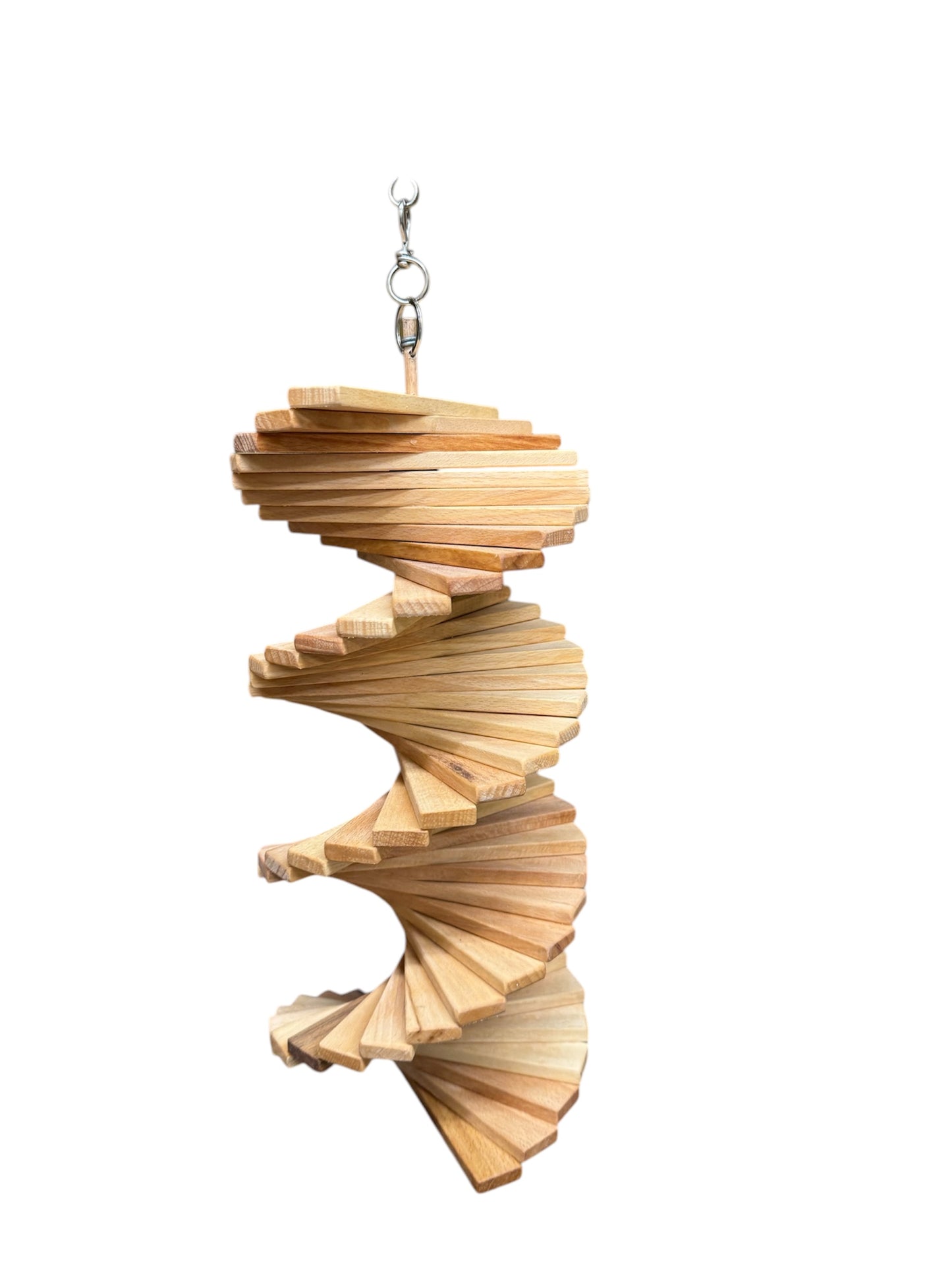 Windspiel aus Holz, Gartendeko, Deko aus Holz