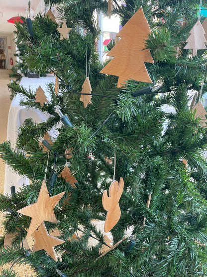 Weihnachtsbaumdeko Holzanhänger